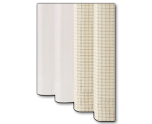 カーテン4枚セット（W100×H110）